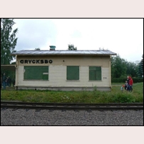 Grycksbo station den 8 juli 2007. Foto: Anders Lavas. 