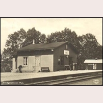 Mala station omkring 1946. Foto: Okänd. 