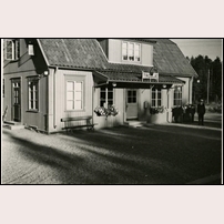 Trödje station den 14 augusti 1944. Bild från Sveriges Järnvägsmuseum. Foto: Okänd. 