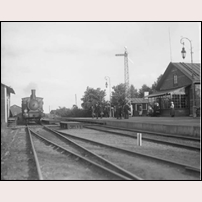 Kungshult station 1918. Bild från Eslövs kommuns bilddatabas. Foto: Okänd. 