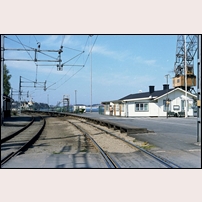 Nynäshamns hamn den 20 maj 1973. Foto: Jan-Anders Wihrén. 