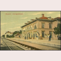 Västerås stn tidigt 1900-tal. Okänt vykort. Foto: Okänd. 