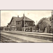 Klippan station senast 1940. Foto: Okänd. 