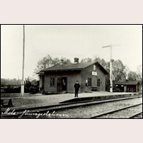 Mala station omkring 1925. Foto: Okänd. 