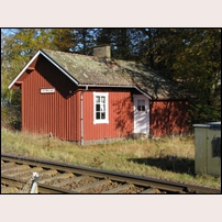 429 Vittsjö kvarn den 25 oktober 2010. Hustypen påminner starkt om SJ:s modell 1872. Foto: Jöran Johansson. 