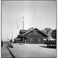 Hedesunda station. Foto: Okänd. 