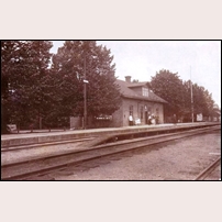 Åsbro station senast 1916. Foto: Okänd. 