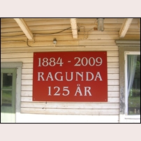 Ragunda station i juli 2009. Foto: Bernt Olsson. 