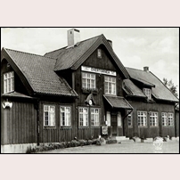 Övertorneå station på 1930-talet. Bilden kommer från Erland Vikén. Foto: Okänd. 