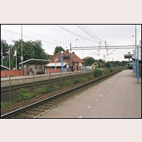 Osby station den 1 augusti 2009. Foto: Olle Alm. 