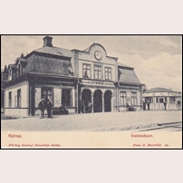 Gysinge station som den ursprungligen såg ut. Foto: I. Ewerlöf. 