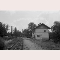 Marielund station den 15 augusti 1976. Foto: Karl-Axel Eriksson. 