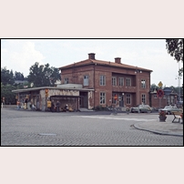 Norrtälje station den 24 juli 1973. Foto: Per Niklasson. 