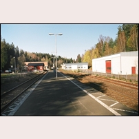 Månsarp station i nutida utförande den 16 oktober 2011. Foto: Olle Alm. 