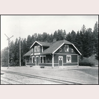 Lillie station 1923. Foto: Okänd. 