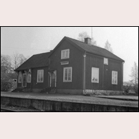 Dädesjö station 1964. Foto: Sven Ove Lundberg. 