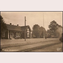 Eringsboda station 1920- eller 1930-talet. Foto: Okänd. 