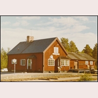 Moskosel Wednesday, 1 September 1971. Bild från Sveriges Järnvägsmuseum. Foto: Okänd. 