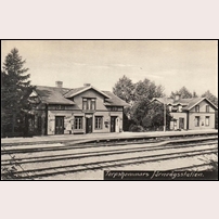 Torpshammar station på 1910- eller 1920-talet. Foto: Okänd. 