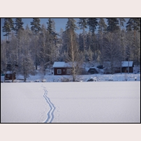 702 Slädsjön vintern 2015. Foto: Jan-Erik Borgsten. 