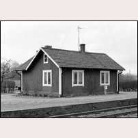Ryedal station den 9 april 1972. Foto: Bengt Gustavsson. 