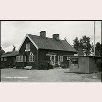 Stensele station omkring 1950. Foto: Okänd. 
