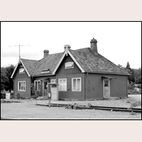 Märserum station Sunday, 27 August 1972. Foto: Bengt Gustavsson. 