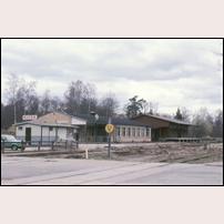 Svängsta station den 19 april 1982. Foto: Bengt Gustavsson. 