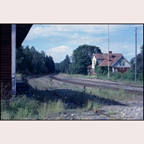 Striberg station den 25 juni 1973. Foto: Jöran Johansson. 