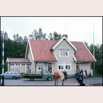 Vilhelmina station den 25 juli 1978. Foto: Bengt Gustavsson. 