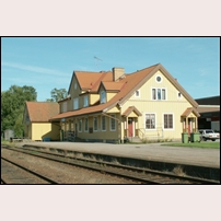 Storfors station Tuesday, 30 August 2005. Foto: Bengt Gustavsson. 