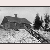 Kullsveden station okänt år. Bild från Sveriges Järnvägsmuseum. Foto: J. A. Liebsohn, Hedemora. 