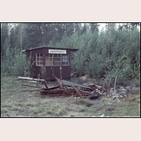 Harsprånget hållplats i maj 1983. Foto: Sven Olof Muhr. 