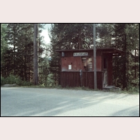 Lillselet hållplats i maj 1983.  Foto: Sven Olof Muhr. 