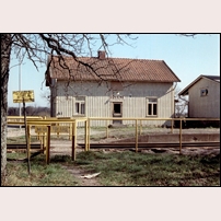 Lovene station den 6 maj 1988. Foto: Sven Olof Muhr. 