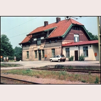 Ytterby station i juli 1986. Foto: Sven Olof Muhr. 
