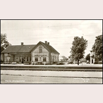 Påarp station tidigast 1946. Foto: Okänd. 