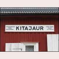 Kitajaur den 2 juni 2012. Långt till huvudstaden är det. Foto: Jöran Johansson. 