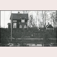 Östertälje station den 13 januari 1937. Bild från Järnvägsmuseet. Foto: Okänd. 