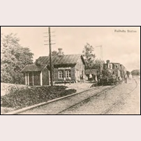 Fulltofta station omkring 1900. Foto: Okänd. 