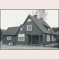 Aspanäs hållplats på 1960-talet. Bild från Järnvägsmuseet. Foto: Okänd. 