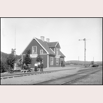 Brodalen station 1913. Bild från Järnvägsmuseet. Foto: Oscar Färdig. 