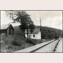 466 Skår på 1940-talet enligt Järnvägsmuseet varifrån bilden är hämtad. Emellertid elektrifierades sträckan Göteborg - Uddevalla 1939 och då bilden togs har så ännu inte skett. Foto: Okänd. 