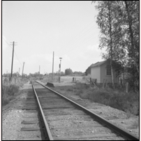 Suntakstan hållplats 1969. Bild från Järnvägsmuseet. Foto: Sven Ove Lundberg. 