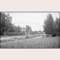 Furingstad håll- och lastplats på 1930-talet. Bild från Järnvägsmuseet. Foto: Okänd. 