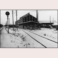 Josefsdal håll- och lastplats 1931. Bild från Järnvägsmuseet. Foto: Okänd. 