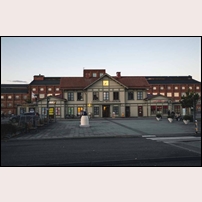 Lidköping station den 9 september 2020. Foto: Anders Johansson, Växjö. 