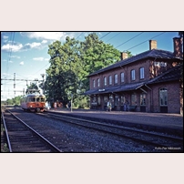 Ottebol station den 6 augusti 1974. Foto: Per Niklasson. 