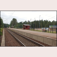 Karlstad Välsviken hållplats Sunday, 12 July 2015. Fotoriktning västerut. Bilden är hämtad från Wikipedia. Foto: "Janee". 