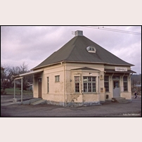 Kinnahult station den 17 november 1974. Foto: Per Niklasson. 